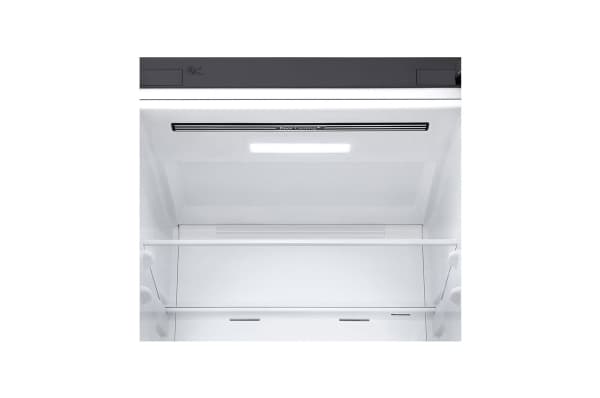 LG GBB71PZDMN - Kylskåp/frys - bottenfrysskåp - Wi-Fi - bredd: 59.5 cm - djup: 68.2 cm - höjd: 186 cm - 341 liter - Klass E - blankt stål