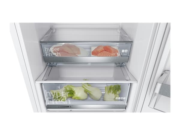 Siemens iQ500 KG39EAWCA - Kjøleskap/fryser - bunnfryser - bredde: 60 cm - dybde: 65 cm - høyde: 201 cm - 343 liter - Klasse C - hvit
