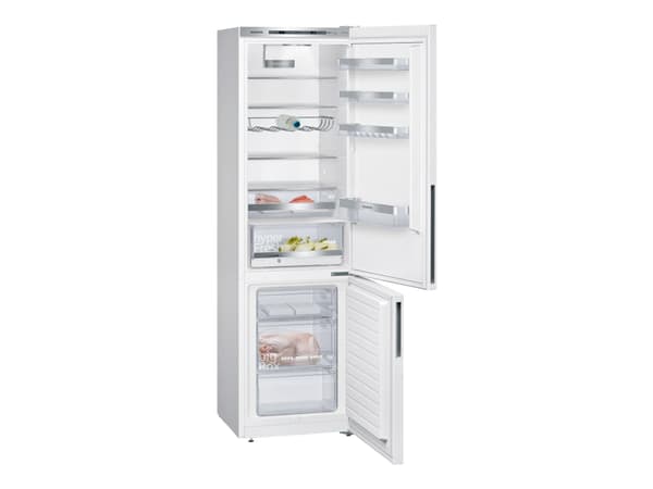 Siemens iQ500 KG39EAWCA - Kjøleskap/fryser - bunnfryser - bredde: 60 cm - dybde: 65 cm - høyde: 201 cm - 343 liter - Klasse C - hvit