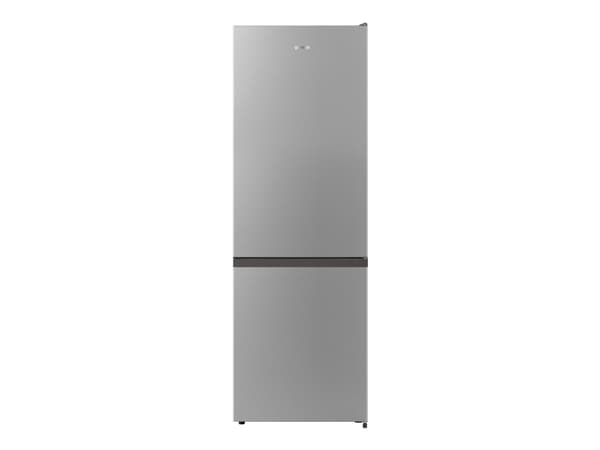 Gorenje NRK6182PS4 - Kjøleskap/fryser - bunnfryser - bredde: 59.5 cm - dybde: 59 cm - høyde: 178.5 cm - 292 liter - Klasse E - grå