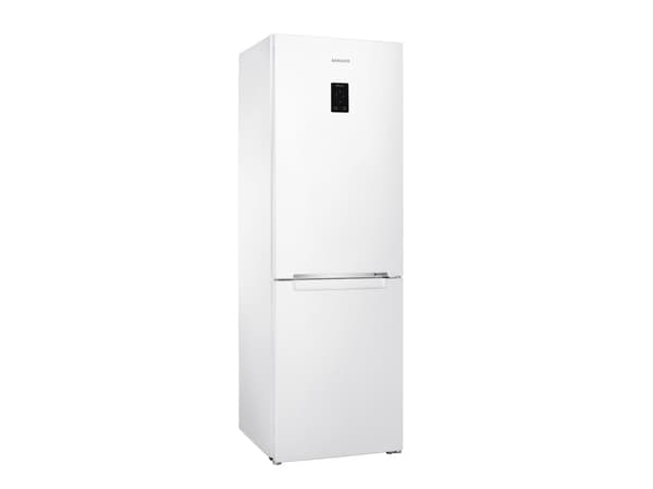 Samsung RB33J3215WW - Kjøleskap/fryser - bunnfryser - bredde: 59.5 cm - dybde: 67.5 cm - høyde: 185 cm - 339 liter - Klasse E - hvit
