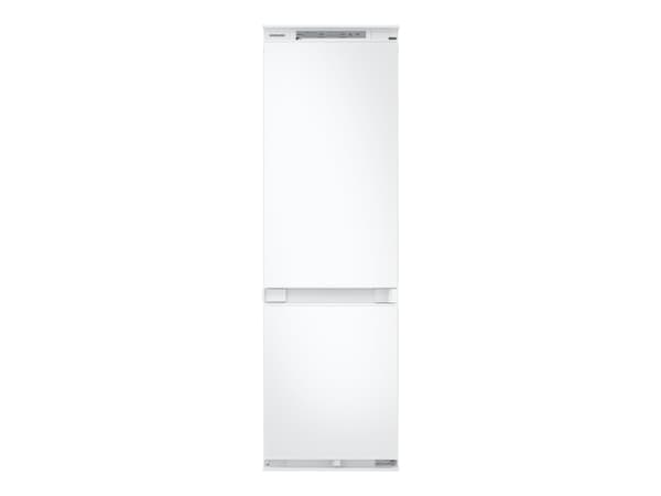Samsung BRB26705EWW - Kjøleskap/fryser - bunnfryser - innebygd - bredde: 54 cm - dybde: 55 cm - høyde: 177.5 cm - 267 liter - Klasse E - hvit