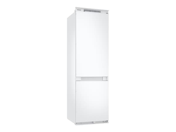 Samsung BRB26705EWW - Kjøleskap/fryser - bunnfryser - innebygd - bredde: 54 cm - dybde: 55 cm - høyde: 177.5 cm - 267 liter - Klasse E - hvit