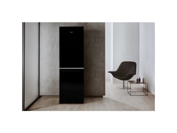 Whirlpool W7 811I K, 343 L, ST, 11 kg/24h, F, Tuoreosasto, Musta