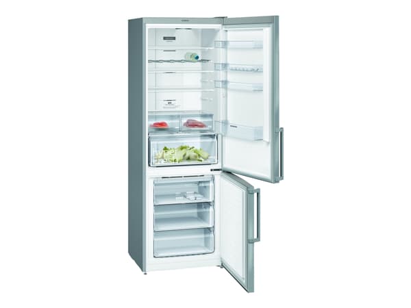 Siemens iQ300 KG49NXIEP kombinerad kyl/frys Fristående 438 l E Rostfritt stål