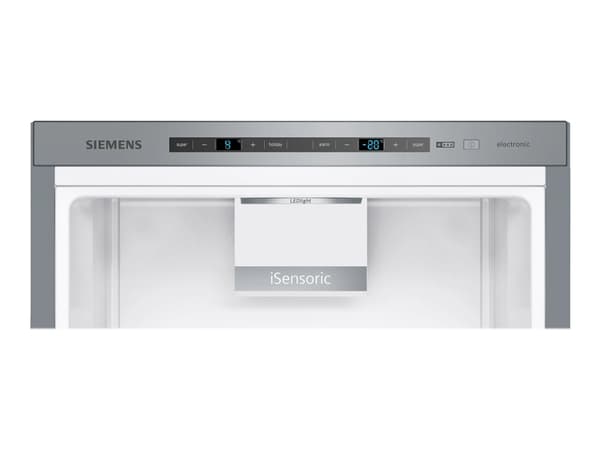 Siemens iQ500 KG39E8XBA kjøle-/fryseskap Frittstående 343 l B Sort, Rustfritt stål