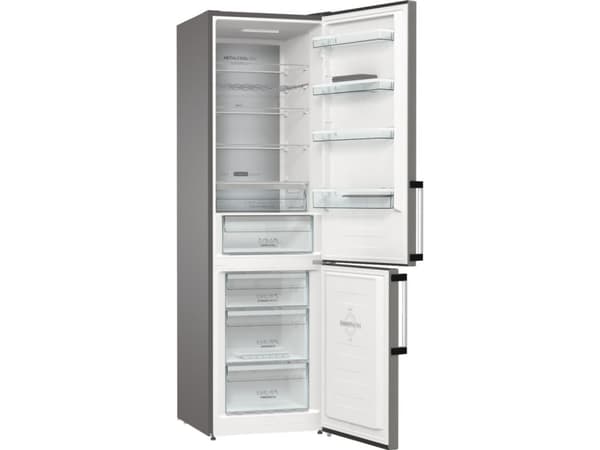 Gorenje NRC6204SXL5M, 361 L, No Frost (jääkaappi), N-T, 13 kg/24h, C, Hopea