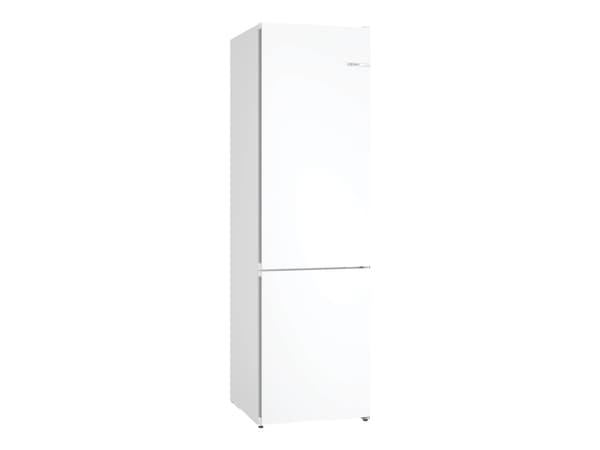 Bosch Serie | 4 KGN392WDF - Kylskåp/frys - bottenfrysskåp - bredd: 60 cm - djup: 66.5 cm - höjd: 203 cm - 363 liter - Klass D - vit