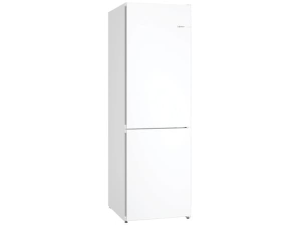 Bosch Serie | 4 KGN362WDF - Kjøleskap/fryser - bunnfryser - bredde: 60 cm - dybde: 66.5 cm - høyde: 186 cm - 321 liter - Klasse D - hvit
