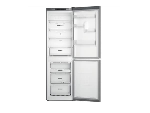 Whirlpool W7X 83A OX 1, 335 L, No Frost (jääkaappi), SN-T, 11 kg/24h, D, Ruostumaton teräs