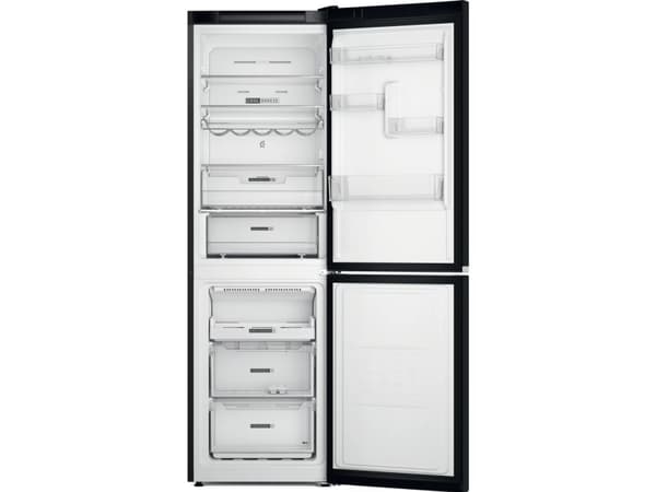 Whirlpool W7X 82O K, 335 l, 39 dB, 11 kg/24t, E, Fresh zone compartment, Sort