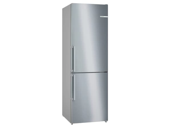 Bosch Serie | 4 KGN36VICT - Kjøleskap/fryser - bunnfryser - bredde: 60 cm - dybde: 66.5 cm - høyde: 186 cm - 321 liter - Klasse C - rustfritt stål