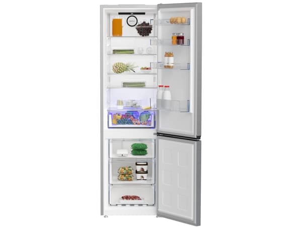 Beko B3RCNA404HXB, 355 L, No Frost (jääkaappi), SN-ST, 6 kg/24h, E, Hopea