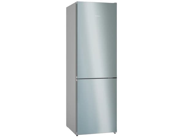 Siemens iQ300 KG36N2ICF - Kjøleskap/fryser - bunnfryser - bredde: 60 cm - dybde: 66.5 cm - høyde: 186 cm - 321 liter - Klasse C - EasyClean rustfritt