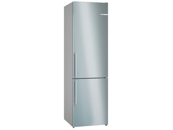 Bosch Serie | 4 KGN39VIBT - Kjøleskap/fryser - bunnfryser - bredde: 60 cm - dybde: 66.5 cm - høyde: 203 cm - 363 liter - Klasse B - inox