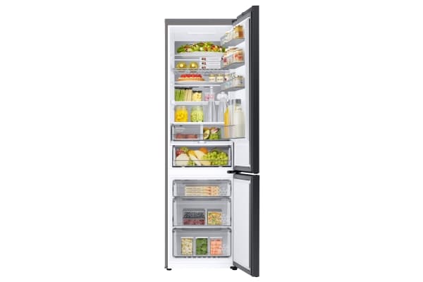 Samsung RB38C7B6BS9, 387 l, SN-T, 8 kg/24t, B, Fresh zone compartment, Rustfritt stål
