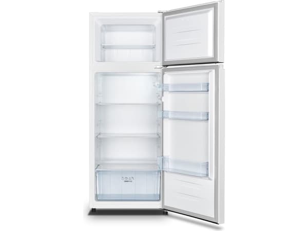 Gorenje RF4142PW4 - Kjøleskap/fryser - toppfryser - bredde: 55 cm - dybde: 54.2 cm - høyde: 143.6 cm - 206 liter - Klasse E - hvit