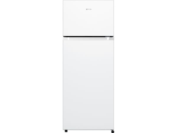 Gorenje RF4142PW4 - Kjøleskap/fryser - toppfryser - bredde: 55 cm - dybde: 54.2 cm - høyde: 143.6 cm - 206 liter - Klasse E - hvit