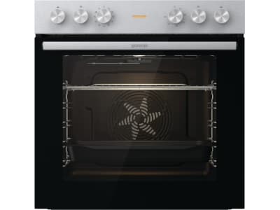 Gorenje Essential BC6715E02XK - Ovn - innebygd - fordypning - bredde: 56 cm - dybde: 55 cm - høyde: 59 cm - med selvrens - Klasse A - rustfritt stål