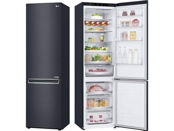 LG GBB92MCBAP, 384 l, SN-T, 14 kg/24h, A, Färska zon fack, Svart Svart