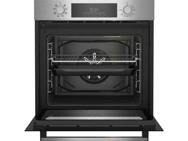 Beko BBSM12340X, Keittoalueinduktioliesi, 4 alue(tta), Lasi, Ruostumaton teräs, Kosketus, Pyöreä