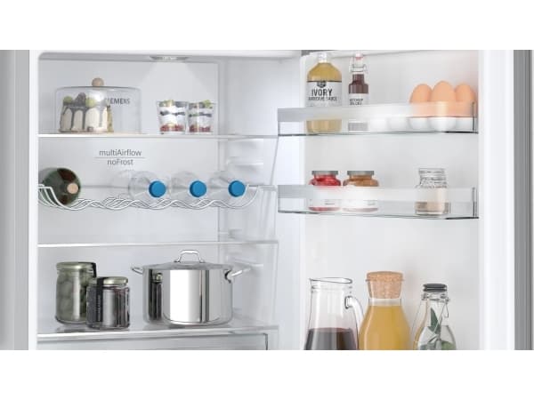 Siemens iQ300 KG36N2LCF, 321 l, SN-T, 9,5 kg/24t, C, Fresh zone compartment, Rustfritt stål