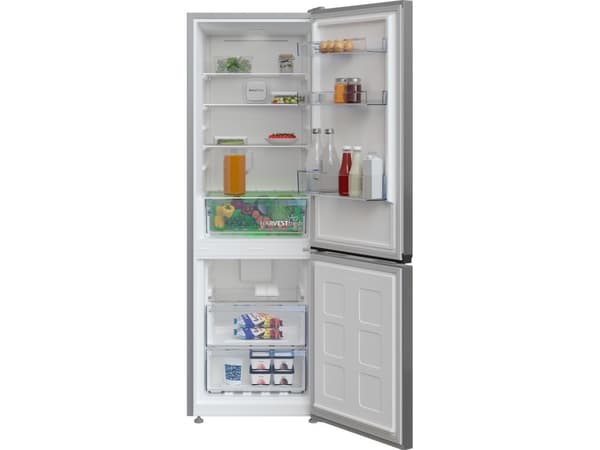 Beko B1RCNA344S, 301 l, Ikke-frost (kjøleskap), SN-T, 4,2 kg/24t, E, Rustfritt stål