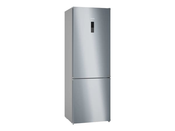 Siemens iQ300 KG49NXIBF - Kjøleskap/fryser - bunnfryser - bredde: 70 cm - dybde: 66.7 cm - høyde: 203 cm - 440 liter - Klasse B - rustfritt stål Rustfritt stål