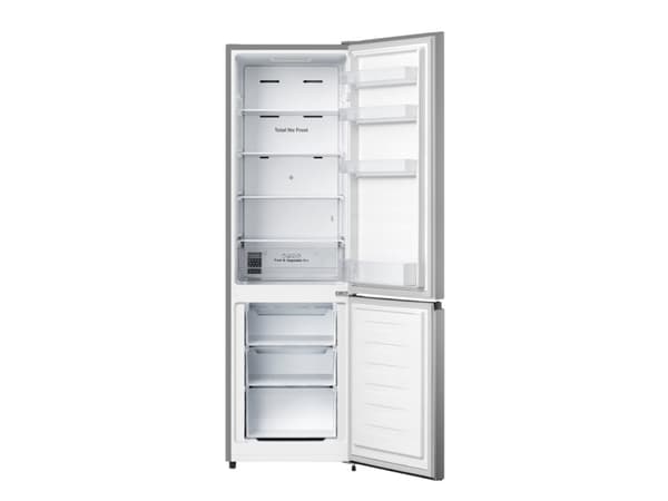 Hisense RB329N4ACE, 255 L, No Frost (jääkaappi), N-ST, 4 kg/24h, E, Ruostumaton teräs