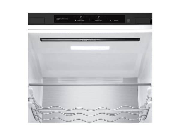 LG GBV7280CEV - Kylskåp/frys - bottenfrysskåp - bredd: 59.5 cm - djup: 67.5 cm - höjd: 203 cm - 387 liter - Klass C - essence black steel