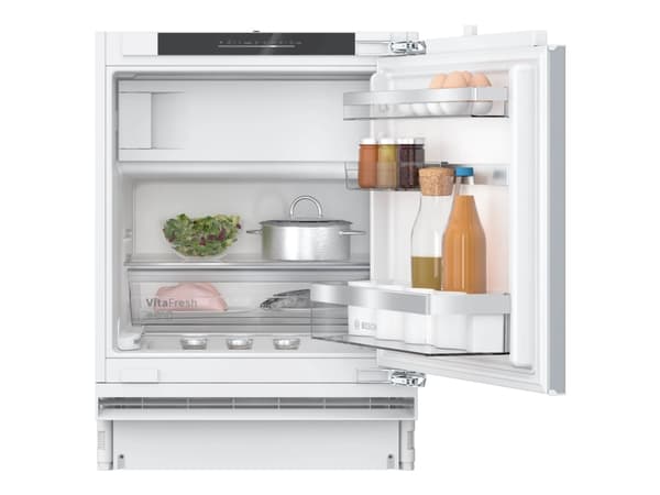 Bosch Serie | 6 KUL22ADD0 - Jääkaappipakastin - tiskin alle - sisäänrakennettu - Wi-Fi - markkinarako - leveys: 60 cm - syvyys: 55 cm - korkeus: 82 c Valkoinen