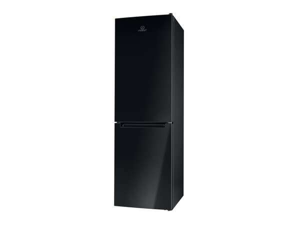 Indesit LI8 SN2E K 1, 328 l, Ikke-frost (kjøleskap), 40 dB, 6,5 kg/24t, E, Sort Sort
