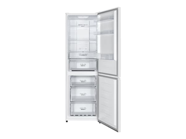 Gorenje N619EAW4 - Kjøleskap/fryser - bunnfryser - bredde: 59.5 cm - dybde: 59 cm - høyde: 186 cm - 304 liter - Klasse E - hvit Hvit