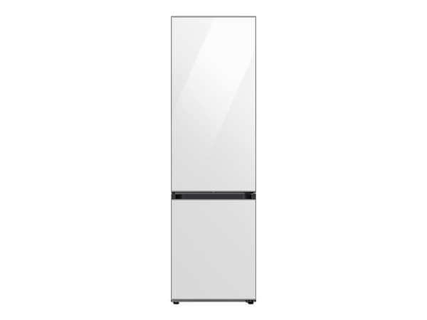 Samsung Bespoke RB38C7B6D12 - Kylskåp/frys - bottenfrysskåp - Wi-Fi - bredd: 59.5 cm - djup: 65.8 cm - höjd: 203 cm - 390 liter - Klass D - clean whi Vit