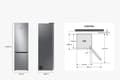 Miniatyrbilde 3 av 5: Samsung RB38C607AB1, 387 l, Ikke-frost (kjøleskap), SN-T, 8 kg/24t, A, Sort