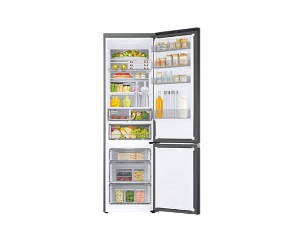 Samsung RL38C776CB1, 390 L, ST-T, 8 kg/24t, C, Fresh zone, avlukke, svart