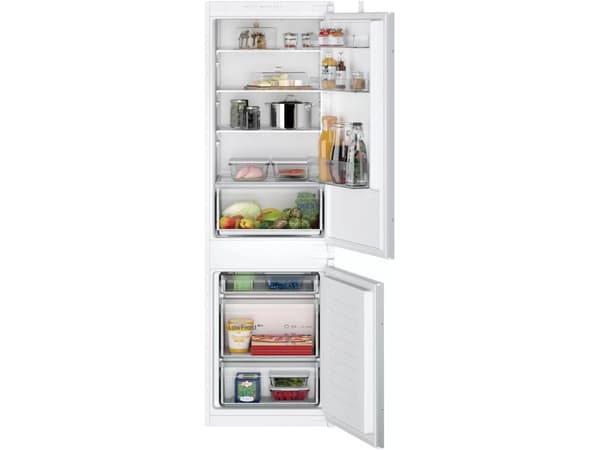 Siemens iQ100 KI86VNSE0, 267 L, SN-ST, 4,2 kg/24t, E, Fresh zone, avlukke, Hvit Hvit