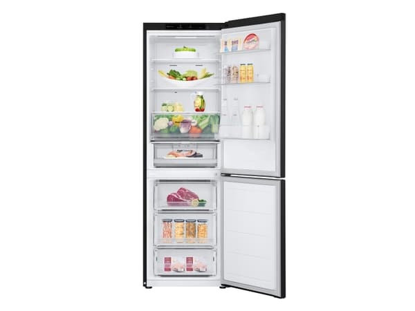 LG GBV3100DEP, 344 L, T, 10 kg/24h, D, Fresh zone compartment, Black