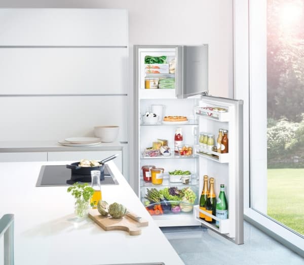 Liebherr CTele 2531-26 001 Jääkaappi/pakastin - Teräslook, SmartFrost, yläpakastin