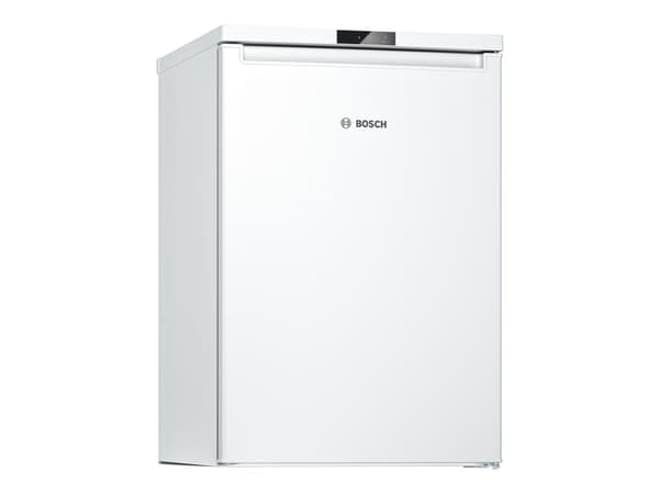 Bosch Serie | 2 KTL15NWEB - Kjøleskap med fryserboks - under disken - bredde: 56 cm - dybde: 58 cm - høyde: 85 cm - 120 liter - Klasse E - hvit Hvit