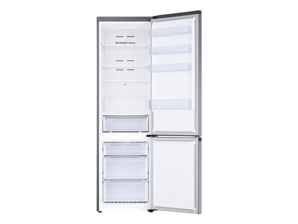 Samsung RB38C600ESA, 390 l, Ikke-frost (kjøleskap), SN-T, 8 kg/24t, E, Sølv