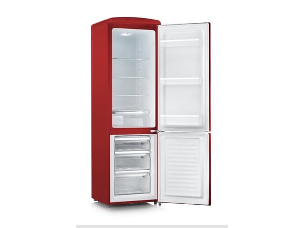 Severin Retro Kyl/frys 244 liter 181x55cm röd