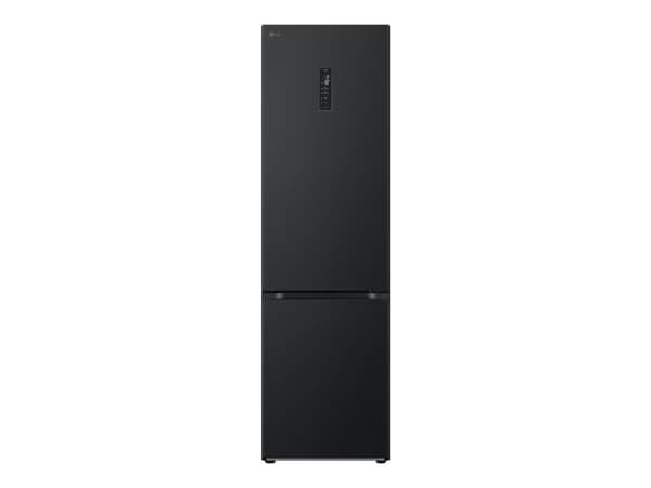 LG GBV5250DEP - Kjøleskap/fryser - bunnfryser - Wi-Fi - bredde: 59.5 cm - dybde: 68.2 cm - høyde: 203 cm - 387 liter - Klasse D - matt graphite