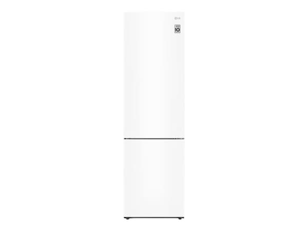 LG GBP62SWNBC - Kjøleskap/fryser - bunnfryser - bredde: 59.5 cm - dybde: 67.5 cm - høyde: 203 cm - 384 liter - Klasse B - superhvit Hvit