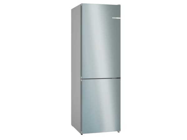 Bosch Serie 4 KGN36EICF, 321 L, SN-T, 9,5 kg/24h, C, Raikas vyöhyke, lokero, Harmaa Grå