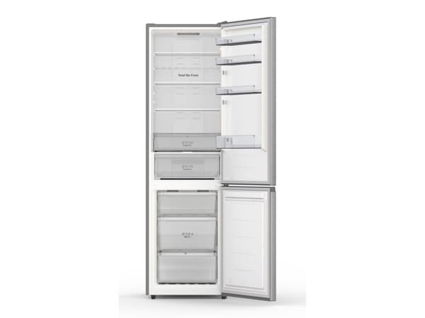 Hisense RB440N4ACA, 336 l, Ikke-frost (kjøleskap), SN-T, 7 kg/24t, A, Rustfritt stål