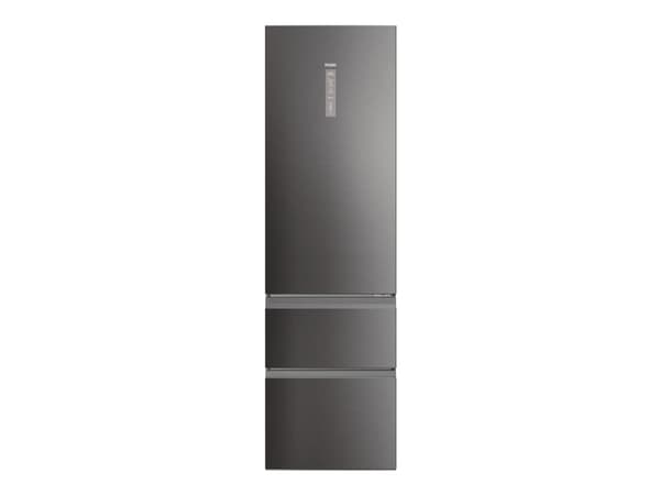 Haier 3D 60 Series 5 HTW5620CNMP, 414 L, No Frost (kylskåp), SN-T, 10 kg/24h, C, Svart Svart