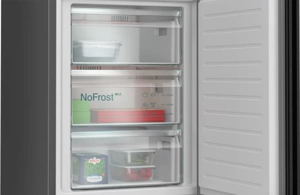 Siemens iQ500 KG39N4X1F, 363 l, Frostfri (kyl), SN-T, 11 kg/24h, A, Borstat stål