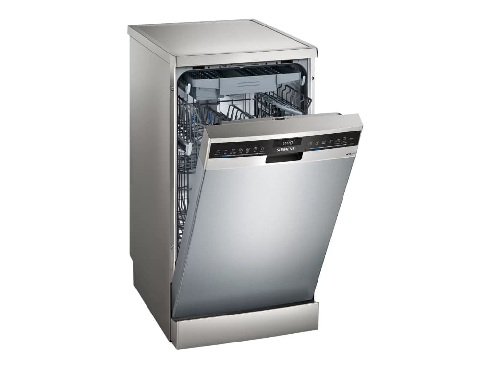 Siemens iQ300 SR23EI28ME - Diskmaskin - Wi-Fi - Nisch - bredd: 45 cm - djup: 57 cm - höjd: 81,5 cm - rostfritt stål