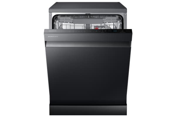 Samsung DW60A8050FB, Fuld størrelse (60 cm), Sort, Kurv, Rustfrit stål, 14 kuverter